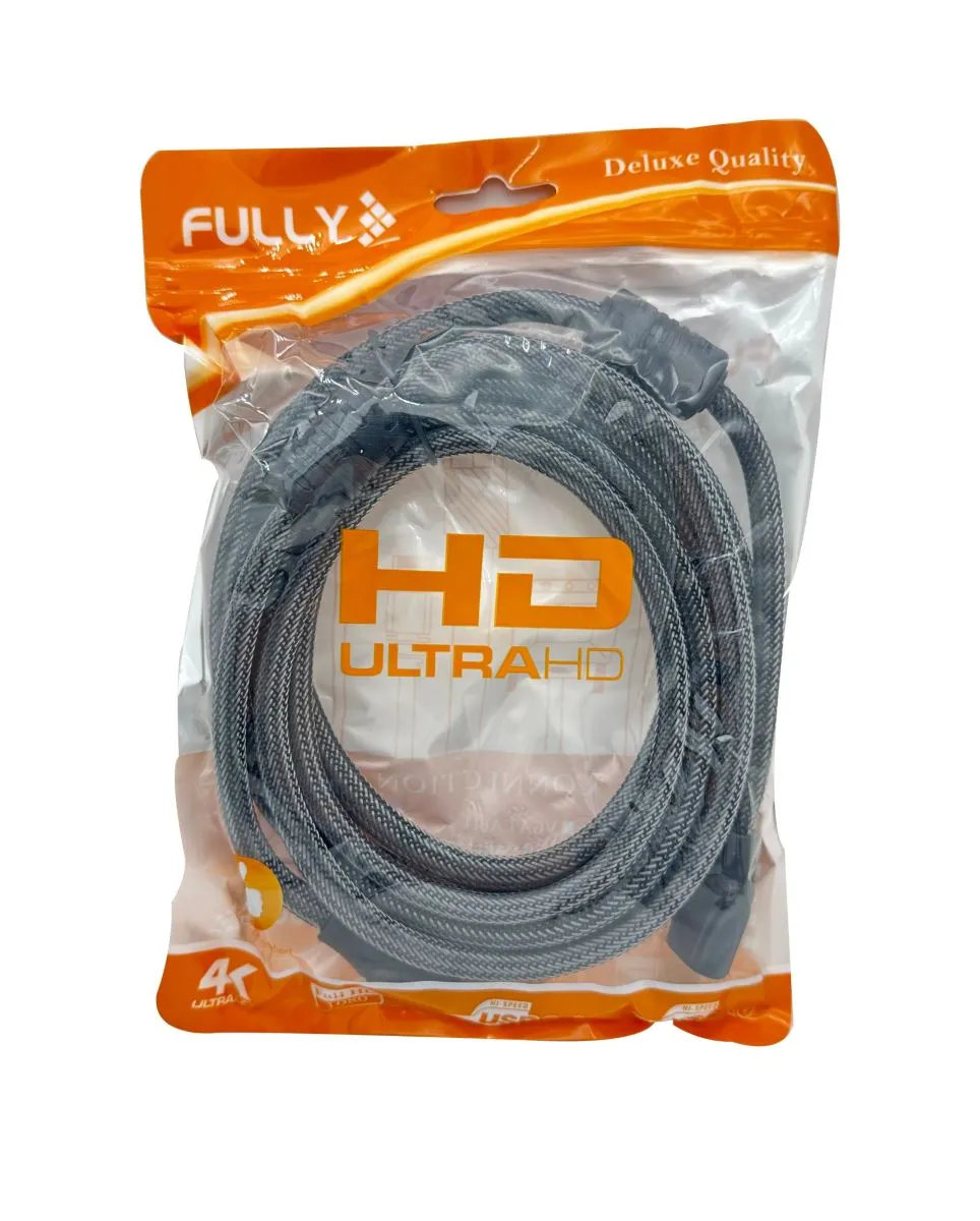 1,5 Metre Desenli HDMI Kablo, Estetik Kısa Bağlantı