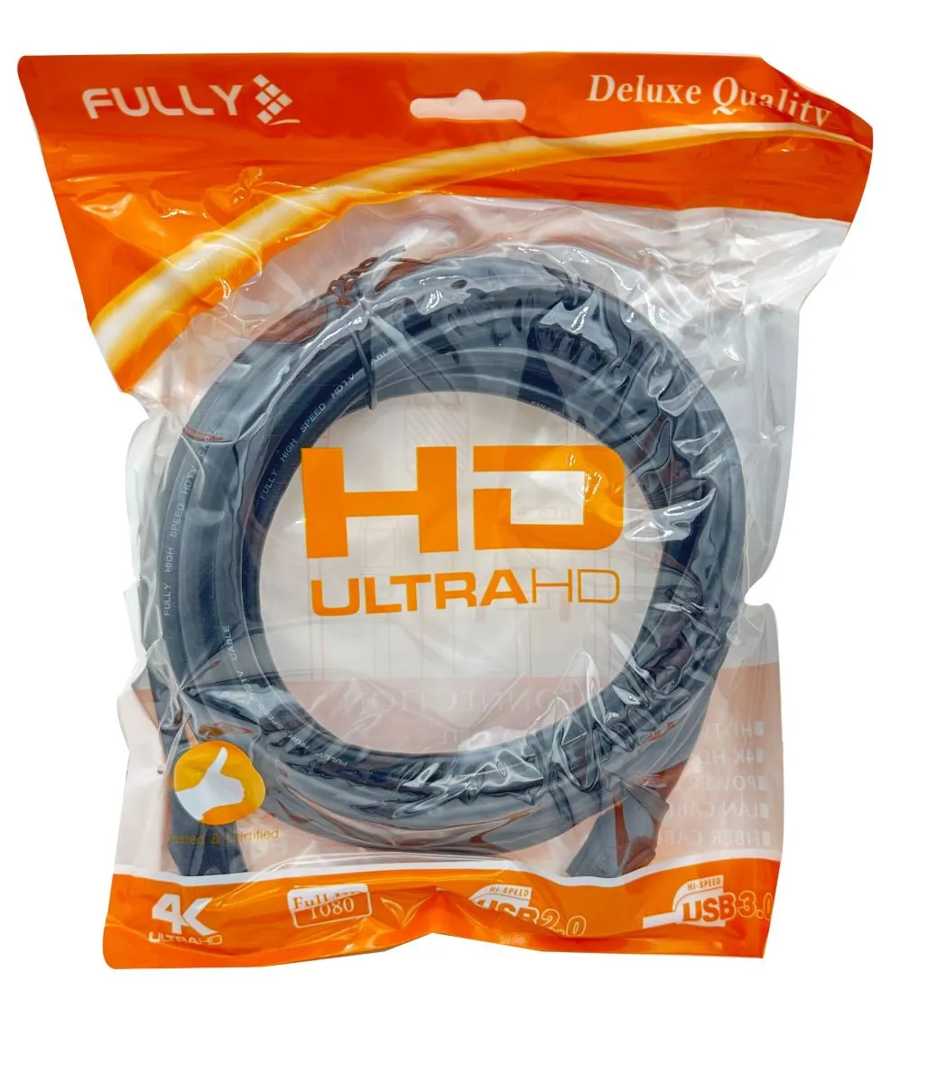 15 Metre Siyah HDMI Kablo, Uzun Mesafe Bağlantı Kablosu