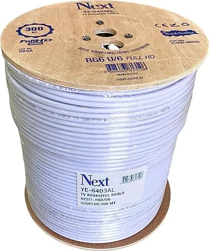 Next Ye-6403Al Rg6 U6 300 Mt Anten Kablosu