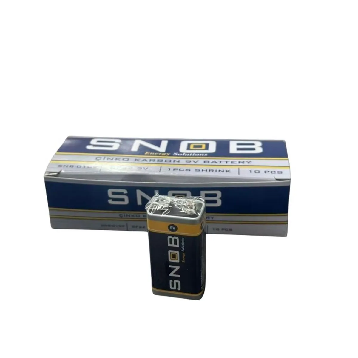 Snob 9V Pil 10'lu Paket