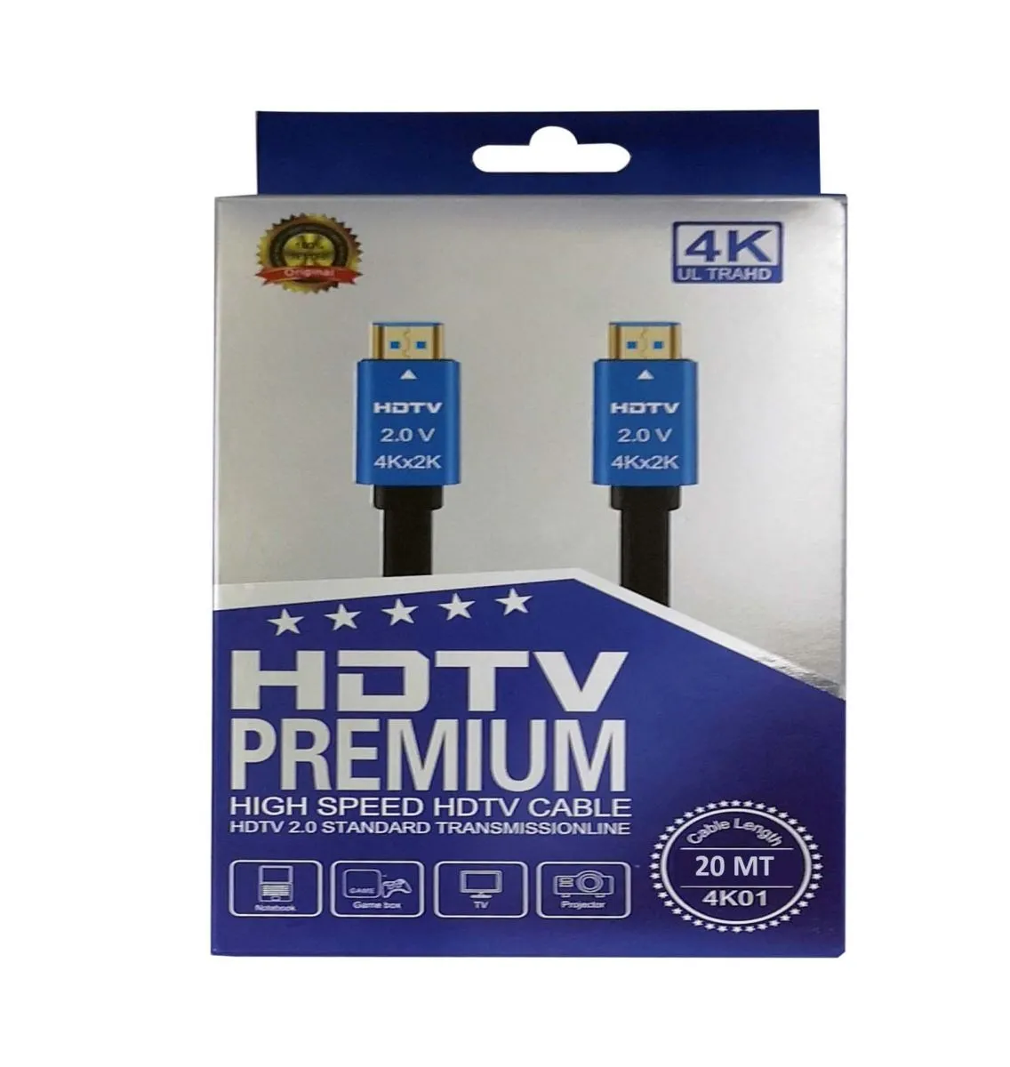 HDMI Kablo 20 Metre 4K - Uzun Mesafe Yüksek Çözünürlük