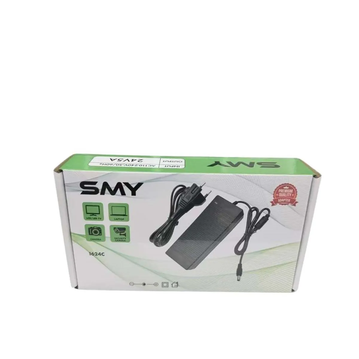 Smy 24V 5A 5.5x2.5mm Adaptör Smy 24V 5A 5.5x2.5mm Adaptör