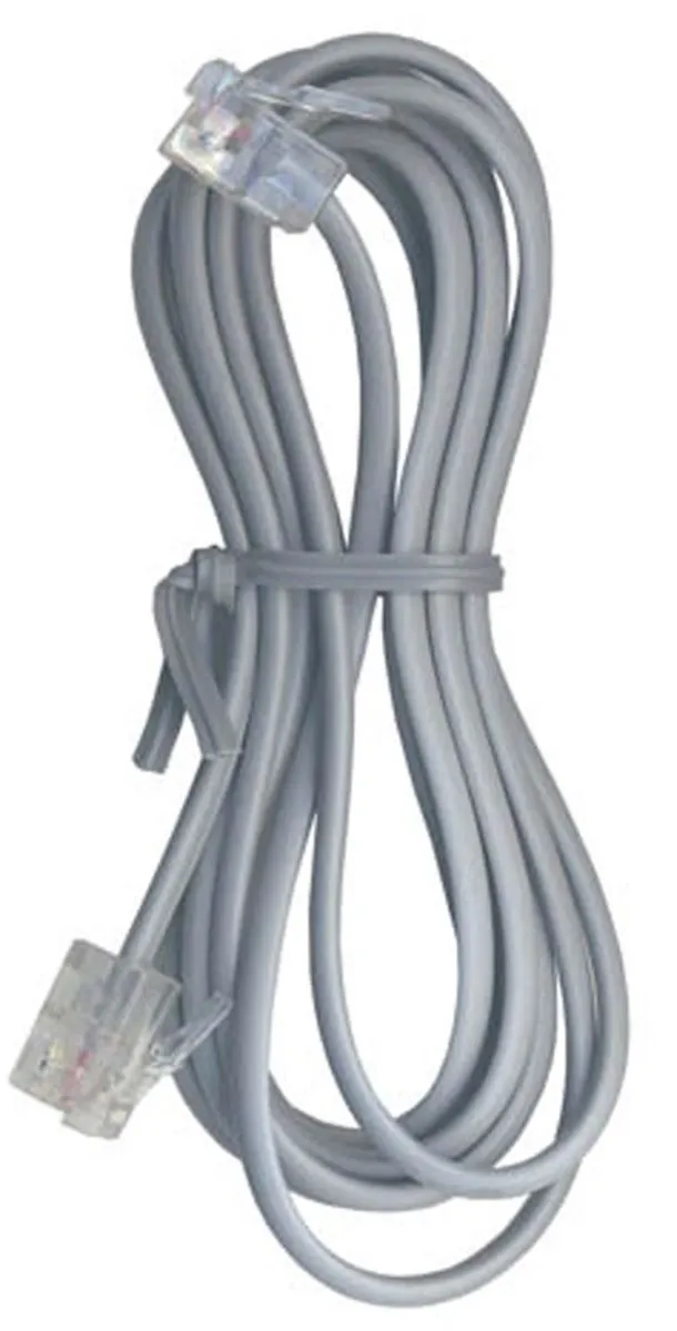 Telefon Hat Kablosu 1,5 Metre RJ11 Sabit Hat Kablosu