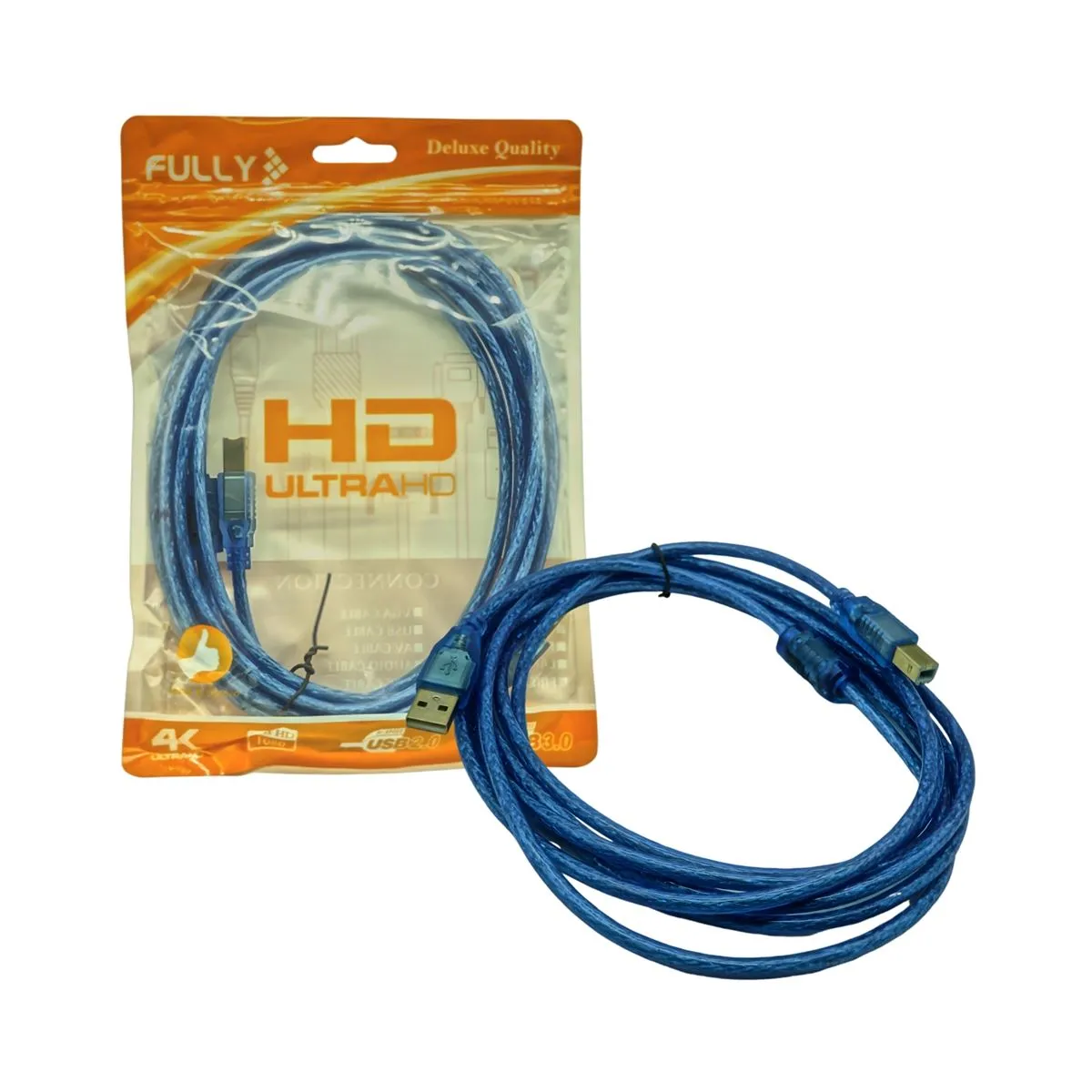 USB Yazıcı Kablosu 3 Metre - Yazıcı Bağlantı Kablosu